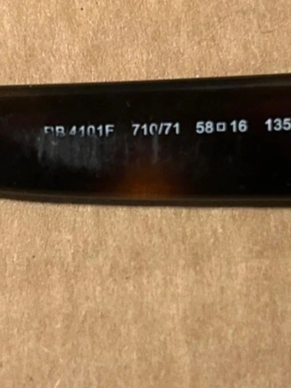 Ray-Ban 4101F Jackie Ohh Tortoise Shell G-15 Sunglasses